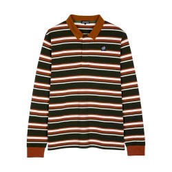 дамски,блузи,с,яка,мъжки,блузи,с,яка,santa,cruz,cera,long,sleeve,polo,multicolor,(purple,haze,stripe)