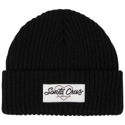 Шапка Santa cruz Love script beanie - Black (Black) шапка,всички,шапки,santa,cruz,love,script,beanie,black,(black)