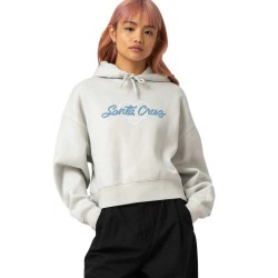 Суичър Santa cruz Love script front hoodie - White (Mist) суичър,дамски,блузи,santa,cruz,love,script,front,hoodie,white,(mist)