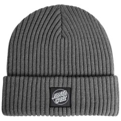 Шапка Santa cruz Opus dot label beanie - Grey (Flint) шапка,всички,шапки,santa,cruz,opus,dot,label,beanie,grey,(flint)