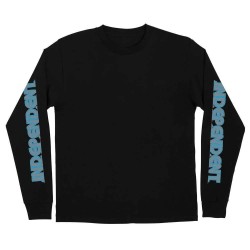Тениска Independent Ancient groundwork long sleeve T-shirt - Black (Black) тениска,мъжки,тениски,дамски,тениски,independent,ancient,groundwork,long,sleeve,t,shirt,black,(black)