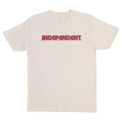 Тениска Independent Ancient groundwork short sleeve T-shirt - Beige (Natural) тениска,мъжки,тениски,дамски,тениски,independent,ancient,groundwork,short,sleeve,t,shirt,beige,(natural)