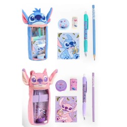 ученически,принадлежности,cerdá,stitch,teddy,pencil,case,blue
