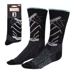 Чорапи Cerdá Wakanda socks - Black (Black) чорапи,мъжки,чорапи,cerdá,wakanda,socks,black,(black)