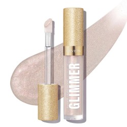 Revlon Super Lustrous Glimmer 01 Diamond Drama 3.8ml Lip Gloss - Clear специфични,козметични,продукти,revlon,super,lustrous,glimmer,01,diamond,drama,3.8ml,lip,gloss,clear