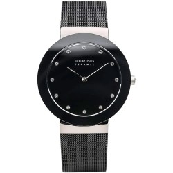 Часовник Bering 11435-102 Quartz 5 ATM 34 mm woman watch - Silver (Silver / Black / Black) часовник,часовници,bering,11435,102,quartz,5,atm,34,mm,woman,watch,silver,(silver,black,black)