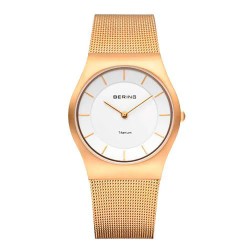 Часовник Bering 11935-334 Quartz 5 ATM 35 mm woman watch - Golden (Golden / Golden / White) часовник,часовници,bering,11935,334,quartz,5,atm,35,mm,woman,watch,golden,(golden,golden,white)