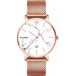 часовник,часовници,millner,0010203camden,quartz,40,mm,watch,golden,(pink,pink,white)