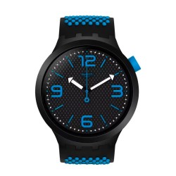 часовник,часовници,swatch,so27b101,quartz,3,atm,47,mm,watch,blue,(black,blue,black)