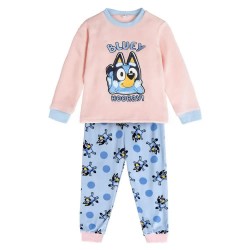 пижама,детски,пижами,bluey,bluey,coral,fleece,long,sleeve,pyjama,blue,pink,(light,blue)
