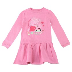 рокля,дамски,поли,и,рокли,peppa,pig,peppa,pig,long,sleeve,dress,pink,(pink)