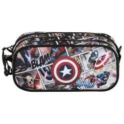 Чанта Karactermania Comic Captain America handbag - Multicolor (Multicolor) чанта,всички,чанти,karactermania,comic,captain,america,handbag,multicolor,(multicolor)