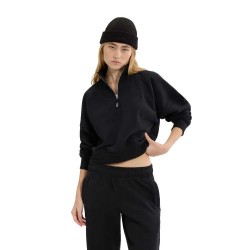блуза,дамски,блузи,ellesse,carrera,half,zip,sweatshirt,black