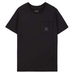 Тениска Makia Pocket short sleeve T-shirt - Black тениска,детски,тениски,makia,pocket,short,sleeve,t,shirt,black