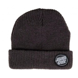 шапка,всички,шапки,santa,cruz,outline,dot,beanie,black,(black)