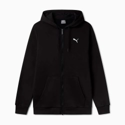 блуза,мъжки,пуловери,puma,ess+,graphic,full,zip,sweatshirt,puma,black