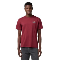 тениска,мъжки,тениски,wrangler,112371485,short,sleeve,t,shirt,ruby,wine