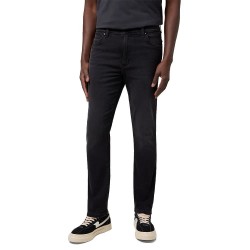 Дънки Wrangler Larston Slim Tapered Fit jeans - Black (Black Fog) дънки,мъжки,панталони,wrangler,larston,slim,tapered,fit,jeans,black,(black,fog)