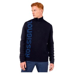 Блуза Rossignol Signature half zip sweater - Blue (Dark Navy) блуза,мъжки,пуловери,rossignol,signature,half,zip,sweater,blue,(dark,navy)