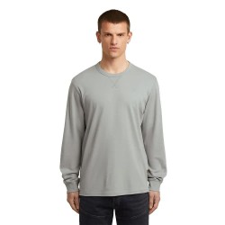 Тениска G-Star Nifous long sleeve T-shirt - Grey (Wild Dove) тениска,мъжки,тениски,g,star,nifous,long,sleeve,t,shirt,grey,(wild,dove)