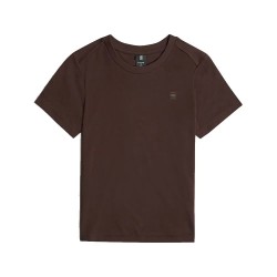 Тениска G-Star Nifous short sleeve T-shirt - Brown (Chocolate Plum) тениска,дамски,тениски,g,star,nifous,short,sleeve,t,shirt,brown,(chocolate,plum)