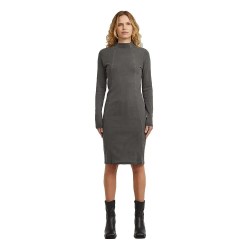 Рокля G-Star Washed long sleeve short dress - Asfalt Gd рокля,дамски,поли,и,рокли,g,star,washed,long,sleeve,short,dress,asfalt,gd