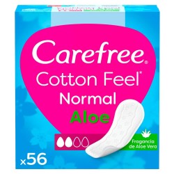 хигиена,тяло,carefree,cotton,aloe,panty,liner,56,units,clear