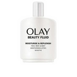хигиена,тяло,olay,beauty,fluid,moisturizing,sensitive,skin,200ml,facial,lotion,clear