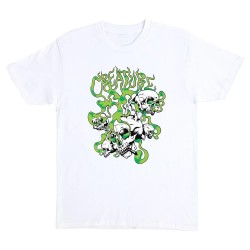Тениска Creature Tee head high short sleeve T-shirt - White тениска,мъжки,тениски,дамски,тениски,creature,tee,head,high,short,sleeve,t,shirt,white