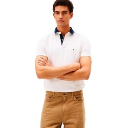 мъжки,блузи,с,яка,tommy,hilfiger,mw0mw41605,short,sleeve,polo,white,(ecru)