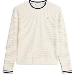 блуза,дамски,пуловери,дамски,плетени,дрехи,tommy,hilfiger,ww0ww44993,sweater,beige,(ivory,petal,tipping)