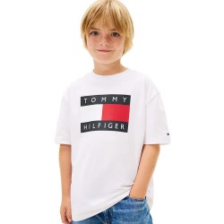тениска,мъжки,тениски,дамски,тениски,tommy,hilfiger,heritage,printed,flag,short,sleeve,t,shirt,white,(white)