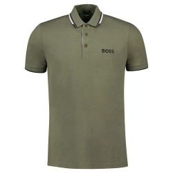 BOSS Paddy Pro short sleeve polo - Green (Dark Beige) мъжки,блузи,с,яка,boss,paddy,pro,short,sleeve,polo,green,(dark,beige)