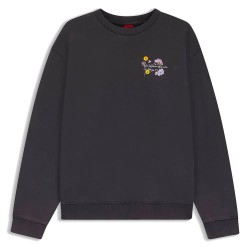 блуза,дамски,блузи,hugo,classic,7,10279095,sweatshirt,black,(black)