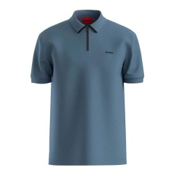 HUGO Dalomino 10257070 short sleeve polo - Blue (Open Blue) мъжки,блузи,с,яка,hugo,dalomino,10257070,short,sleeve,polo,blue,(open,blue)