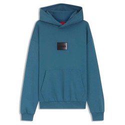 Суичър HUGO Dano 10266045 hoodie - Blue (Open Blue) суичър,мъжки,пуловери,hugo,dano,10266045,hoodie,blue,(open,blue)