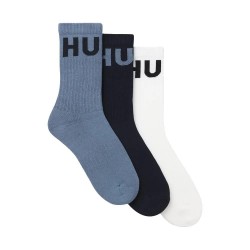 чорапи,мъжки,чорапи,hugo,iconic,10267351,socks,3,pairs,multicolor,(open,blue)