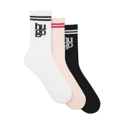 Чорапи HUGO Sportylog 10276115 crew socks 3 pairs - Multicolor (Open Miscellaneous) чорапи,дамски,чорапи,hugo,sportylog,10276115,crew,socks,3,pairs,multicolor,(open,miscellaneous)