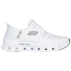 маратонки,дамски,маратонки,skechers,glide,step,pro,trainers,refurbished,white,(white,mesh,silver,trim)