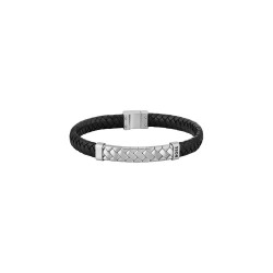 бижутерия,boss,1580674m,bracelet,black,silver