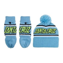 ръкавици,всички,шапки,santa,cruz,&,mittens,strip,beanie,blue,(blue)