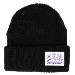 шапка,всички,шапки,santa,cruz,beach,bum,label,beanie,black,(black)