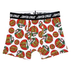 боксерки,мъжко,бельо,santa,cruz,beware,dot,boxers,white,(white)