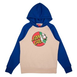 суичър,детски,блузи,santa,cruz,beware,dot,front,hoodie,beige,blue,(cobalt,oat)