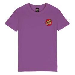 тениска,дамски,тениски,santa,cruz,classic,dot,chest,short,sleeve,t,shirt,purple,(grape)