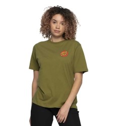 тениска,дамски,тениски,santa,cruz,classic,dot,chest,short,sleeve,t,shirt,green,(moss)
