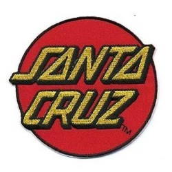 други,аксесоари,santa,cruz,classic,dot,full,adhesive,back,patch,red,(red)
