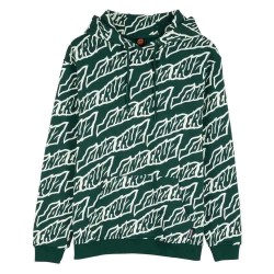 суичър,мъжки,пуловери,santa,cruz,creep,repeat,hoodie,green,(rainforest)