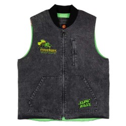 яке,мъжки,якета,santa,cruz,flys,jacket,black,(black,acid,wash)