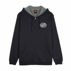 блуза,мъжки,пуловери,santa,cruz,mfg,oval,dot,chest,full,zip,sweatshirt,black,(black)